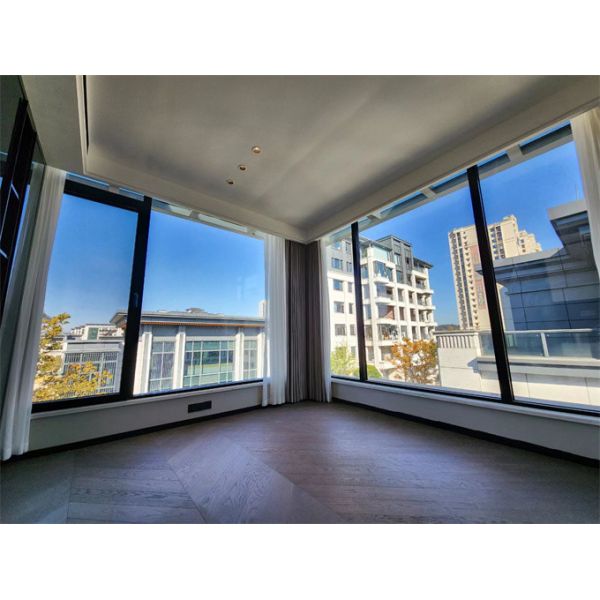 Fenêtres à double vitrage en alliage d'aluminium personnalisées pour l'isolation acoustique