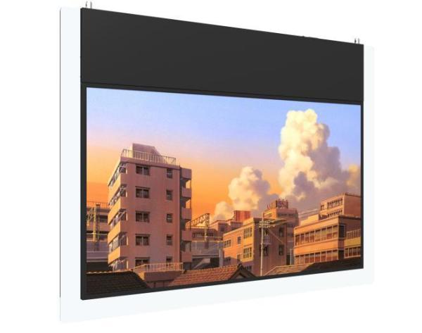 49 Inch Ultra-Thin Double-Sided Transparent Digital Signage Poster Animation for Elevator Subway Shopping Malls Retail Stores