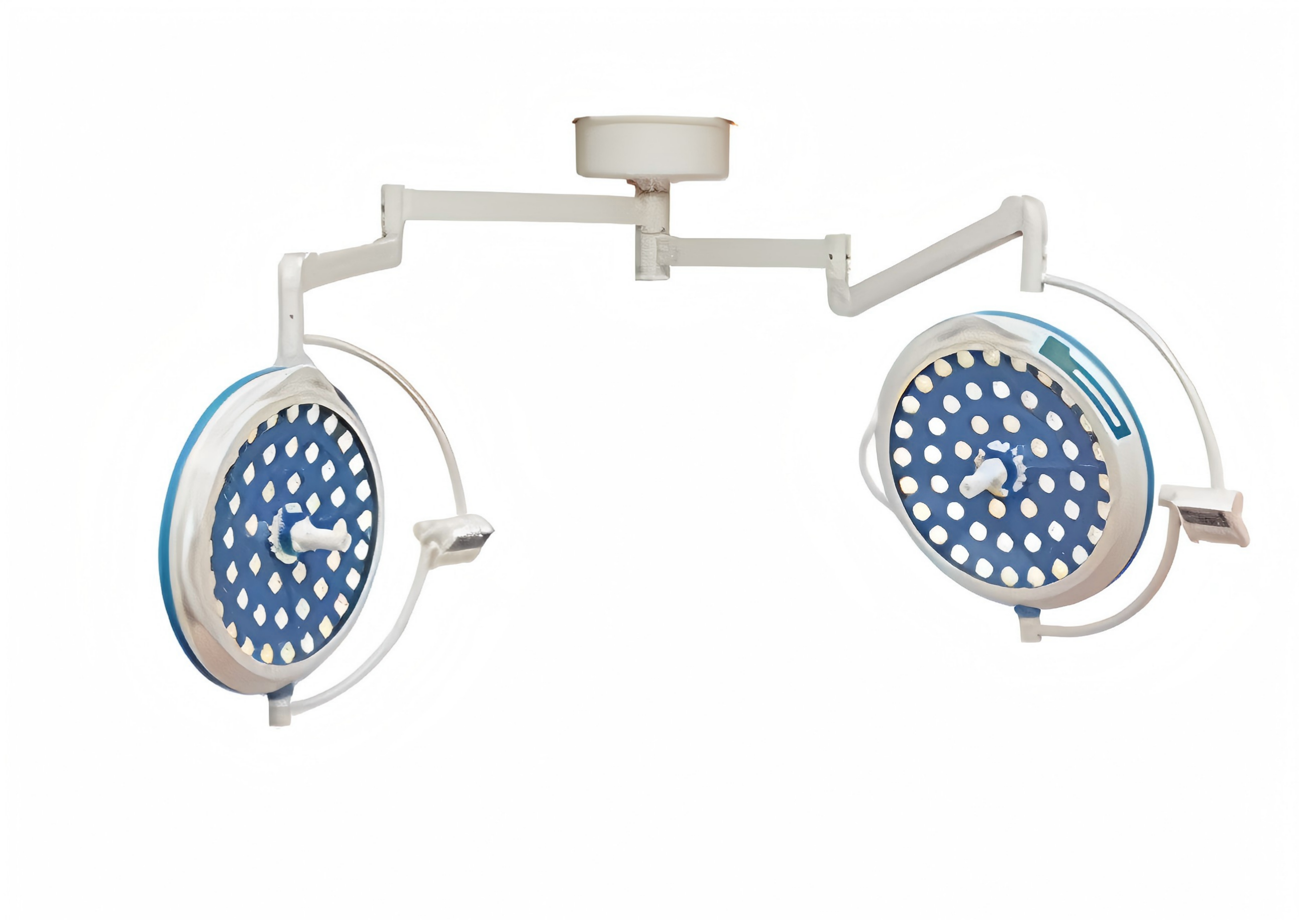Dual-Head Surgical LED Light with 80,000-Hour Lifespan One-Touch Rotation Mode