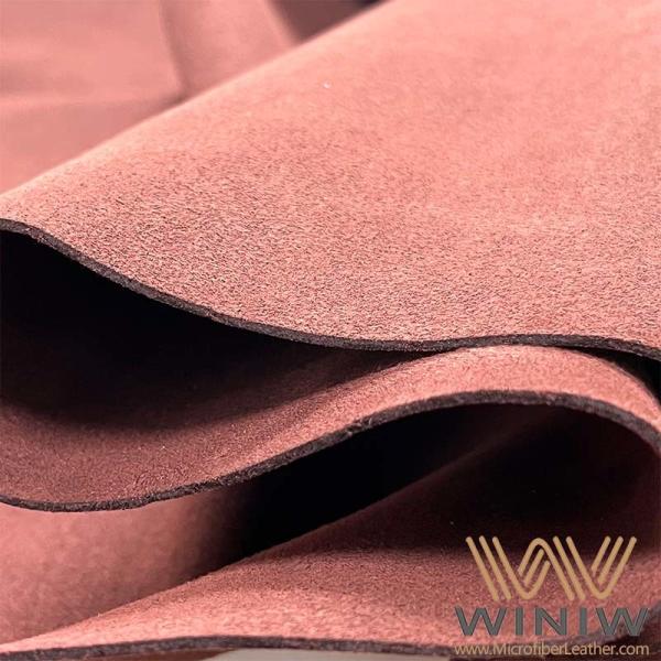 Durable Microfiber Faux Suede Leather Fabric For Horse Saddles
