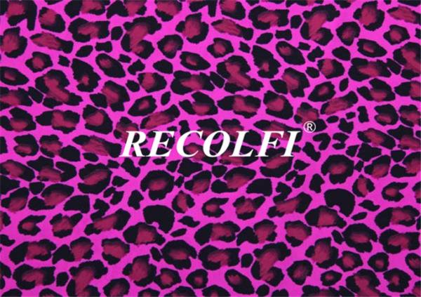 Pinky Leopard Print Gym Suit Women's Activewear High Air Permeability 4 Way Stretch