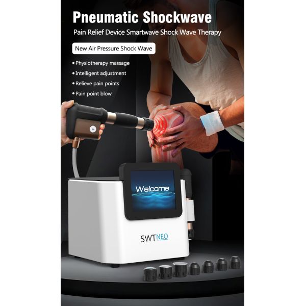 Professional Shockwave Machine for Muscle Recovery & Physiotherapy Treatment