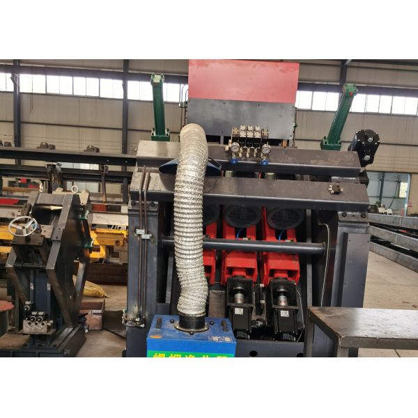 Около 150 кВт Общая мощность Линия сверления и разметки углового профиля с ЧПУ, 9 осей ЧПУ, Гидравлическая станция, Метод воздушного охлаждения