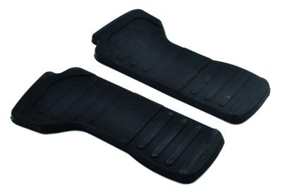 Black Long Komatsu Excavator Walking Pedal Rubber
