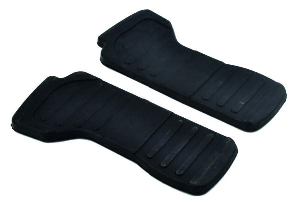 Black Long Komatsu Excavator Walking Pedal Rubber