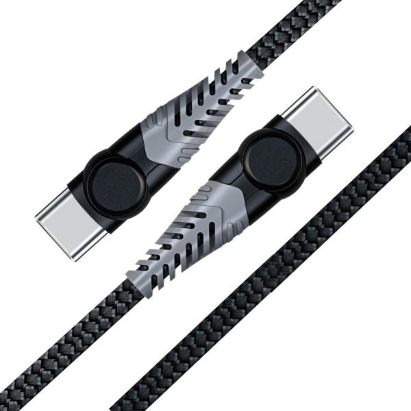 USB C to USB C (6FT) USB-IF Certified Cable, 60W Power Delivery PD Charging Cord