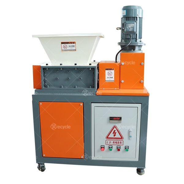 Double Shaft Shredder for Shredding Mini Scrap Plastic Metal Crusher Crushing Machine