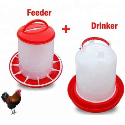Bebedor manual do alimentador das aves domésticas das galinhas 14kg 38cm