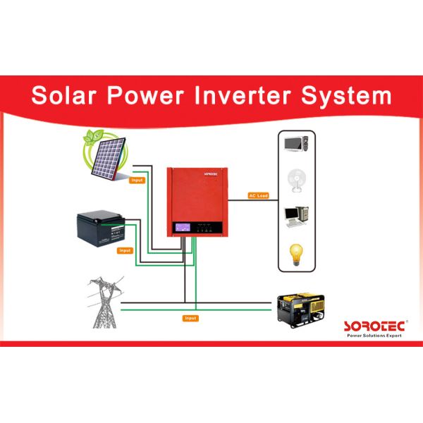 40A PWM Solar Charger Inverter , Off - Grid Modified Power Inverters for Fridge