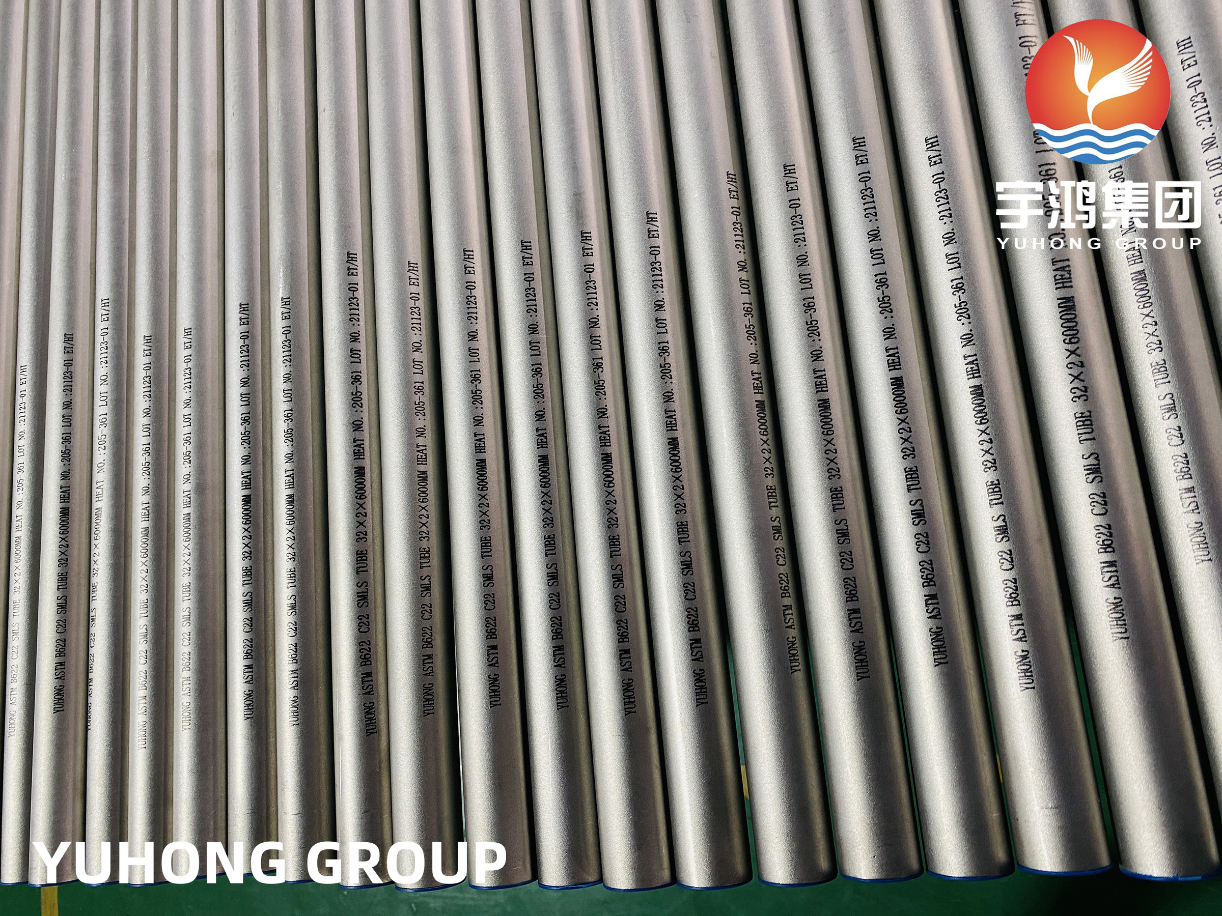ASTM B622 ASME SB622 HASTELLOY C22 (UNS N06022) SEAMLESS TUBE FOR TUBE BUNDLE