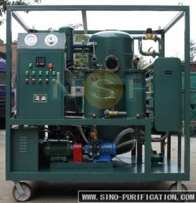 Durable Dehydration 4000L/h Used Insulation Oil Double-Stage Vacuum oil Purifier