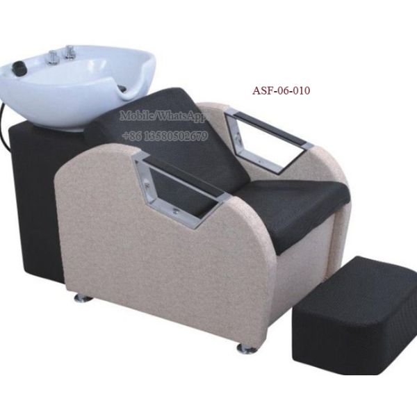 ASF-06-010 Used Massage Shampoo Chair ,Beautiful Leather Shampoo Chair Promotion