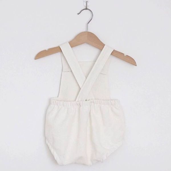 Custom Cotton Line Baby Clothes Baby Girls Romper Onesie Sleeveless Soft Clothes Baby Bodysuit