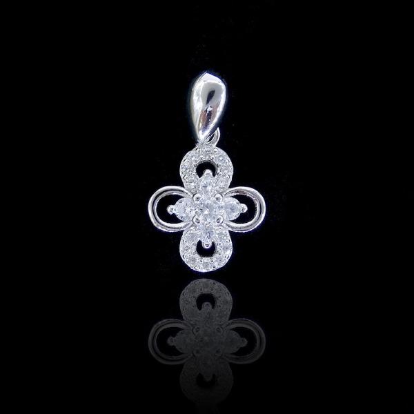 Arrow / Heart Charm Sterling Silver Round Pendant 925 Jewellry For Anniversary