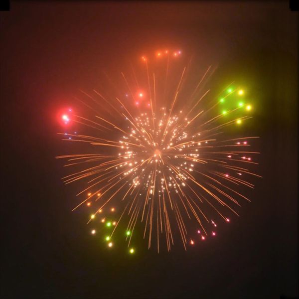 Chinese Factory Professional Pyrotechnics 3 4 5 6 Inch Display Shells Fireworks 1.3g Professional Fireworks Display 2025