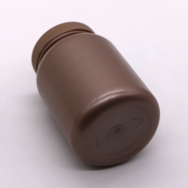 Caja de almacenamiento de medicamentos para cápsulas sólidas, soporte de suplemento para cápsulas en forma redonda de 275 ml PE