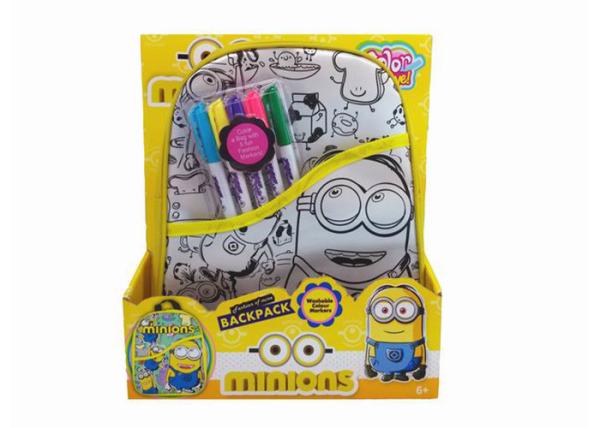 9 Inch Kitty Cat Kids Drawing Board Toys With 6 Washable Color Markers