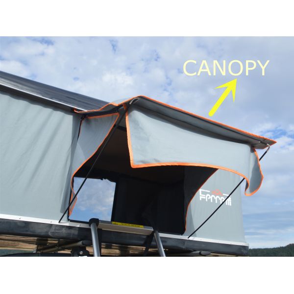 Lightweight One Bedroom Camping Car Rooftop Roof Tent with 45KG Maximum Load Capacity