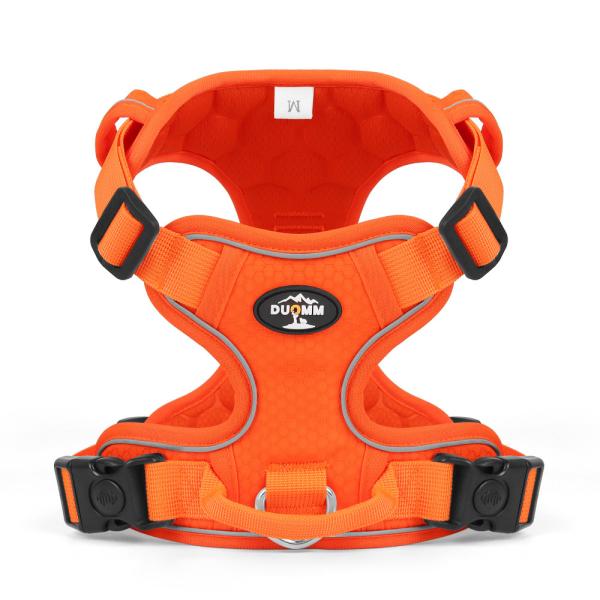 Pet Massage Oxford Cloth Chest Harness Reflective Breathable Vest Style For Small Medium And Large Dogs