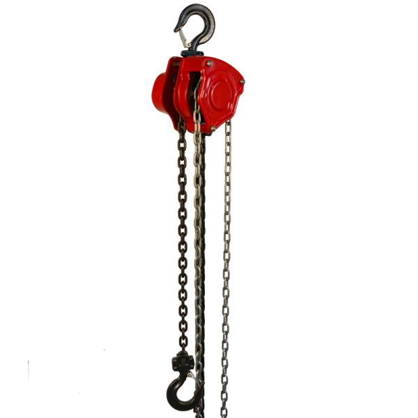 0.5-50 tonnes Capacité de levage de chaîne avec vitesse de levage manuelle et 1/2/4/6/8/12/20 Chaîne chute professionnel Grade de levage de chaîne pour une manipulation précise et sûre des matériaux dans les environnements industriels