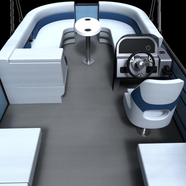 26 Ft Max Horsepower 150HP Pontoon Boat Fuel Type Gasoline With Motor