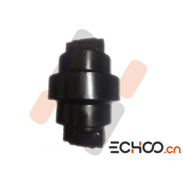 Black CAT304 Mini Excavator Rollers / Steel Mini Digger Track Rollers For CAT