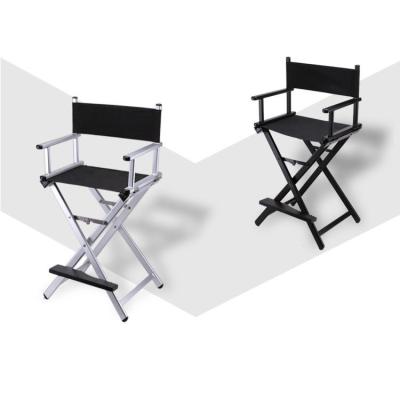 Black Color Makeup Vanity Chair Built - In Armrests For Outdoor Furniture