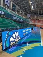 Fábrica suave de Shenzhen de la exhibición del perímetro de la máscara IP65 SMD 3535 LED de la pantalla LED del deporte interior P5