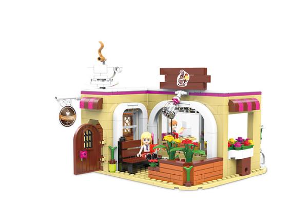 453 Pcs City Girl Plastic Building Blocks Educational Toys Age 6 Lego Style