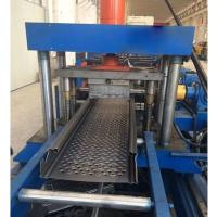 perforación de Tray Roll Forming Machine With del cable de la cubierta del andamio del grueso de 3.0m m