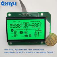5.0V Affichage LCD à segment personnalisé HTN rétroéclairage vert positif Inverseur Affichage LCD