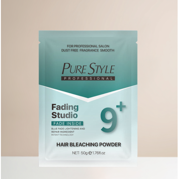 Home Dust-Free 50g Hair Bleaching Powder Blue Hair Color Powder Herbal Formula OEM Hair Dye Factory Wholesale