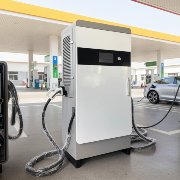 160kW Ultra Fast DC EV Charger with Dual Gun CCS2 Combo High Voltage Rapid Charging Station for Commercial Fleets