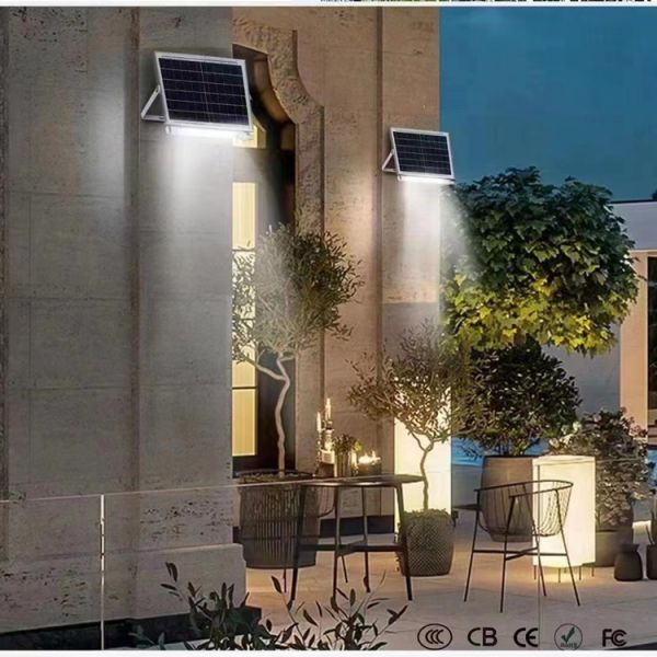60w To 200w Solar Powered Led Lights Outdoor Cct 6500k 100lm/W
