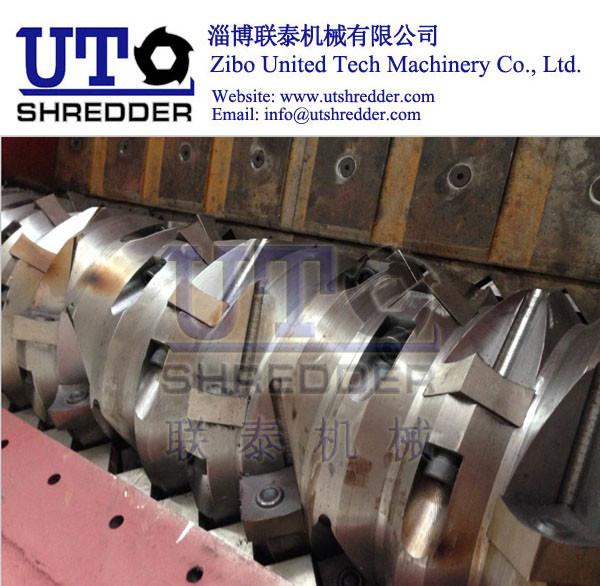 low noise, hot sale - Metal Shredding Machine for waste crusher, Single Shaft Shredder, PPGI shredder, Steel sheet crush