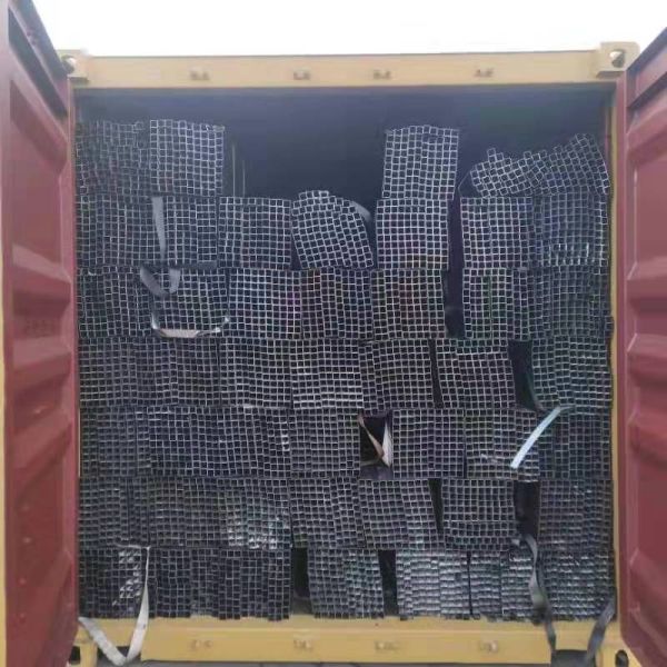 Galvanized / Black Rectangular Hollow Section Tube / Square Steel Pipe / Rhs Shs
