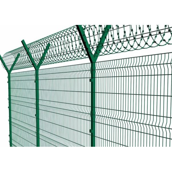 Pvc Coated Triangle Fence Panel 0.83 M For School/ House/ Garden/ Playground