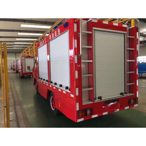 Electric Roller Shutter Aluminum Sliding Door for Fire Fighting Vehicles