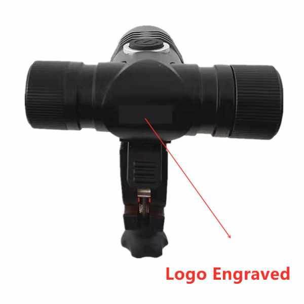 Outdoor Front Bike Light With Mount By Magnetic USB Charger For Night Riding