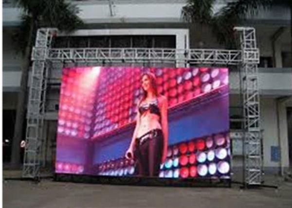 Custo de fábrica alugado do aluguer da tela da parede video exterior interna do diodo emissor de luz de Backgound da fase do evento de 500*1000mm P3.91 P4.81 HD