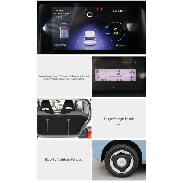 Fuel Type Electric Power consumption KWh 13.6 WuLing Mini EV The Perfect Electric Car