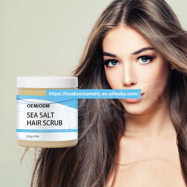 Cleansing Purifying Sea Salt Beauty Hair Shampoo Hair Scalp Scrub