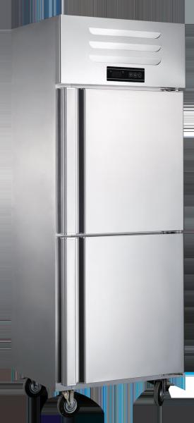 600L Commercial Stainless Steel Fridge Freezer 2Door Environmentally Friendly