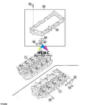 4JG1 Cylinder Head Bare Complete Cylinder Head 8-98170617-1 8981706171  Isuzu