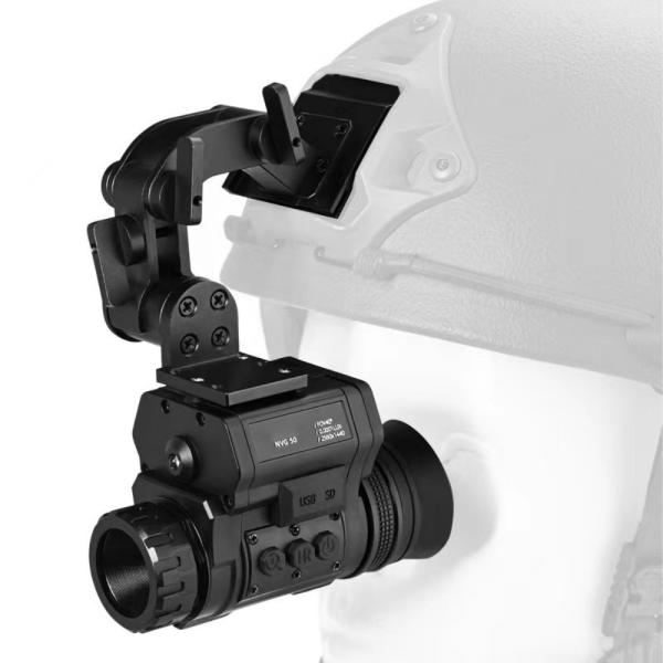 NVG50 capacete visão digital infravermelha monocular de 2560x1440 pixels resolução para caça e esportes ao ar livre