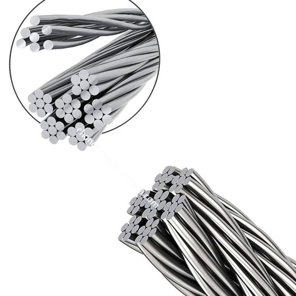 Customized Cable Stainless Steel Wire Rope Galvanized for Elevators Special Cold Heading Steel Standard AiSi