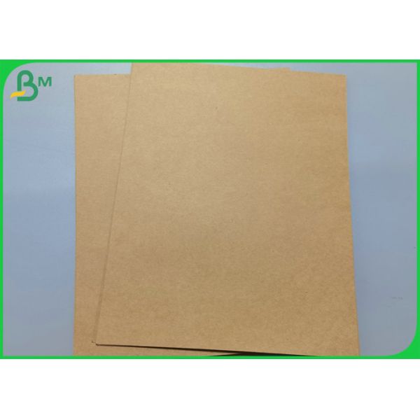 Virgin 135g 300g Thick Uncoated Brown Craft Cardboard Sheet For Packing Box