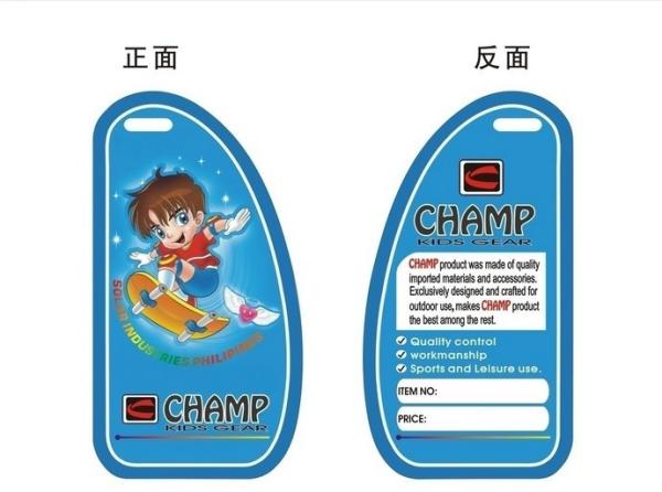 PLASTIC LENTICULAR customized shape design 3d lenticular hang tag flip changing hang tag printing for packaging boxes