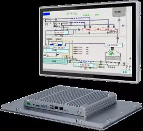 IP65 Fanless Industrial Computer 18.5 Inch Industrial Touchscreen PC