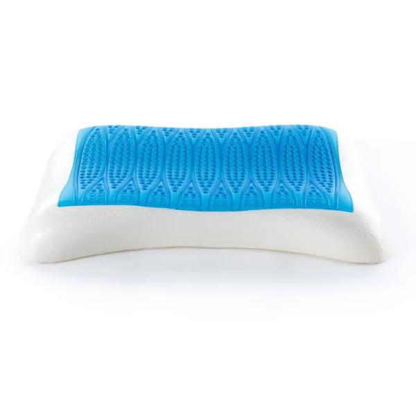 Memory Cotton Contour Cooling Gel Pillow Pain Relief shoulders Support